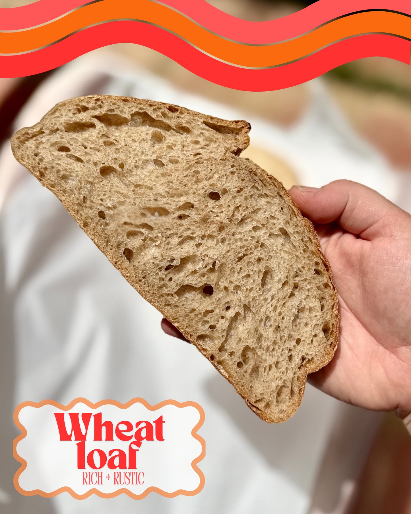Whole Wheat Sourdough Loaf