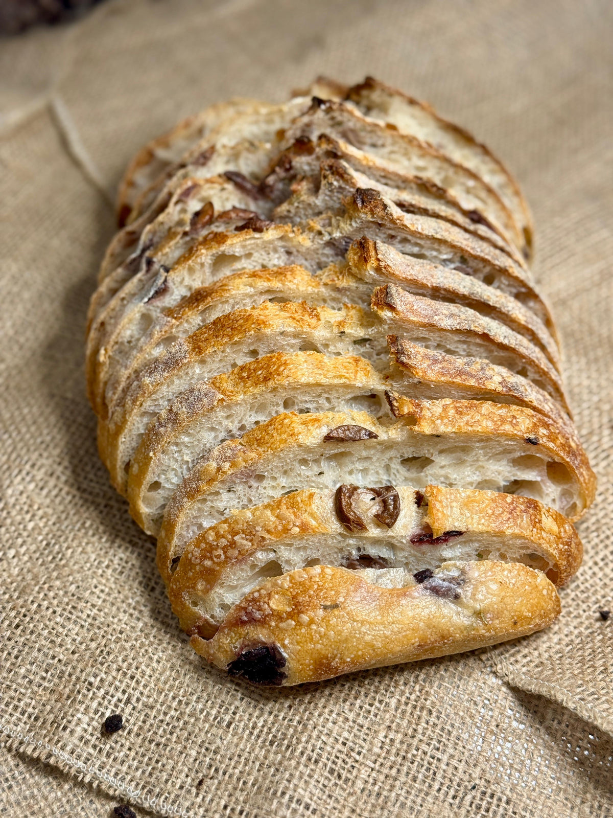Olive Rosemary Sourdough Loaf