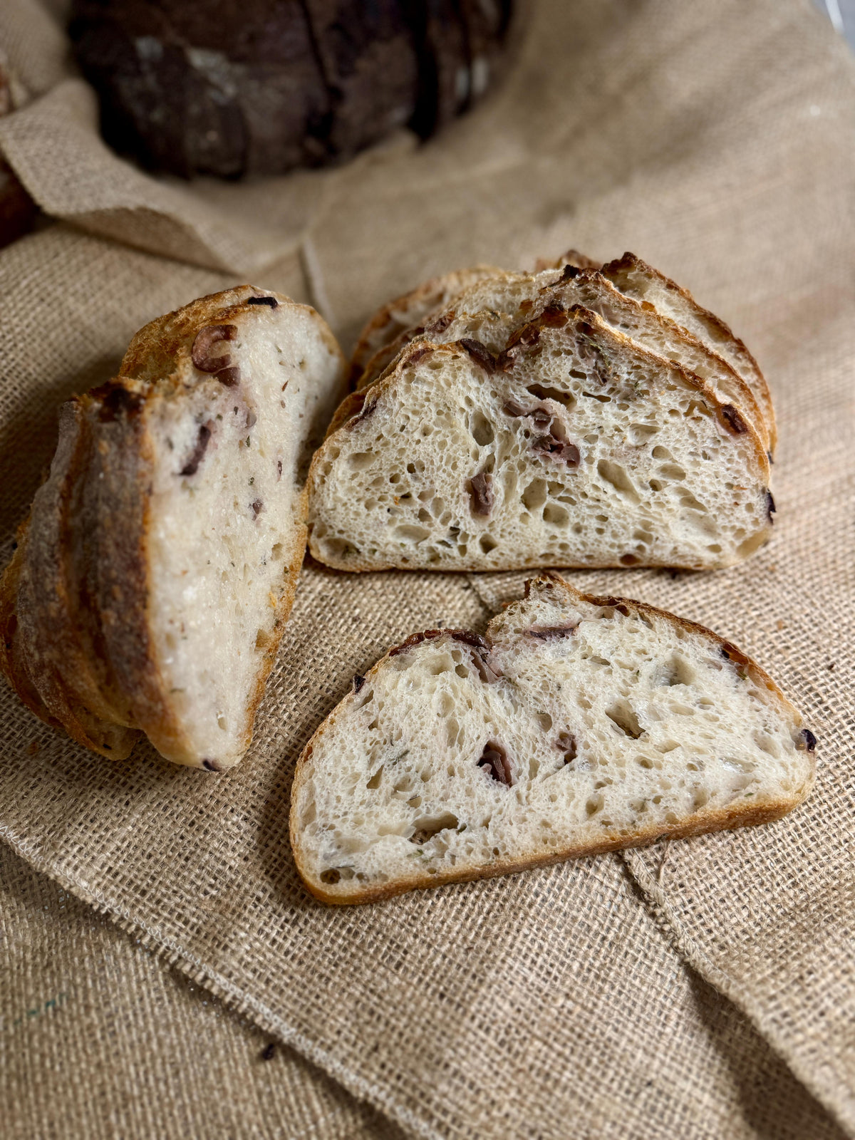 Olive Rosemary Sourdough Loaf